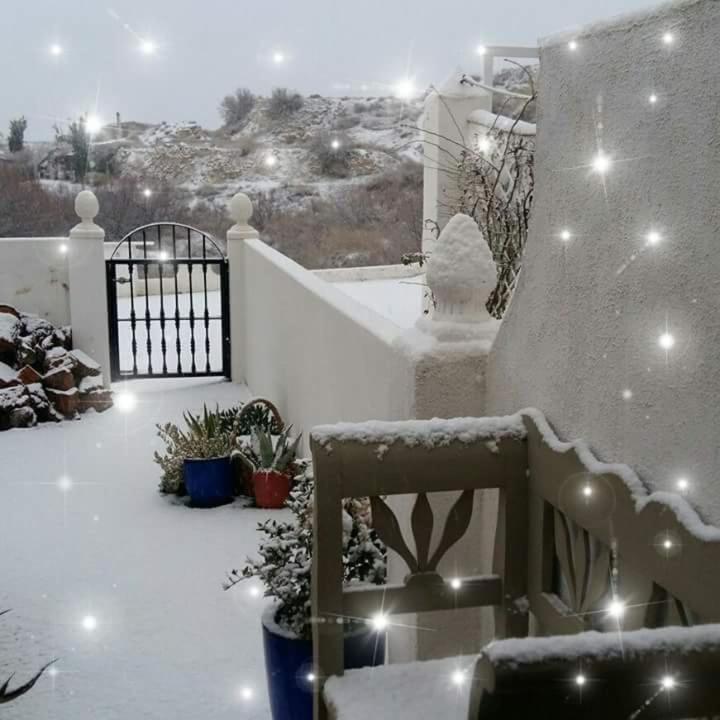 Cuevas Galera - Cuevas De La Luz Panzió Kültér fotó